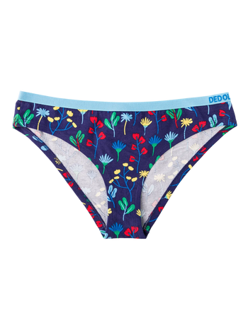 Culotte rigolote pour femmes Fleurs à l’aquarelle
