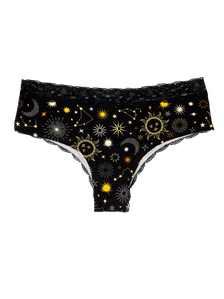 Culotte en dentelle pour femmes Ciel des signes du zodiaque