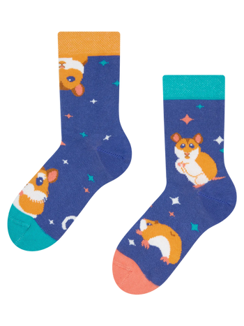 Chaussettes rigolotes pour enfants Hamster