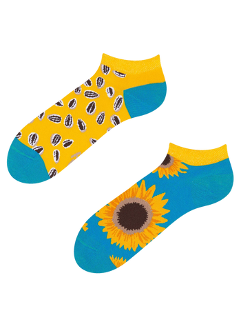 Socquettes rigolotes Tournesol