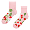 Chaussettes mi-mollet anti-stress Petites framboises
