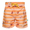 Short de bain rigolo pour garçons Hamster et rayures