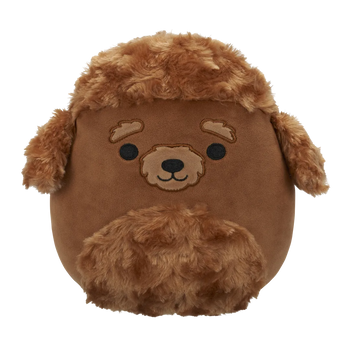 Peluche Squishmallows de 20 cm Dro le labradoodle doré au ventre duveteux