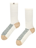 Chaussettes Alpaga beige et gris