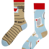 Chaussettes rigolotes Lettres d’amour