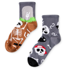 Chaussettes mi-mollet rigolotes Squelettes drôles