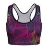 Haut de sport rigolo Fleurs abstraites