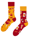 Chaussettes rigolotes Bière et barbecue