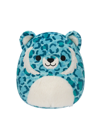 Peluche Squishmallows de 20 cm Griffin le tigre à dents de sabre Aqua
