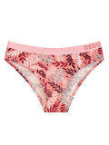 Culotte en modal pour femmes Feuilles roses