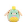 Peluche Squishmallows de 20 cm Kepler l'âne en biscuit