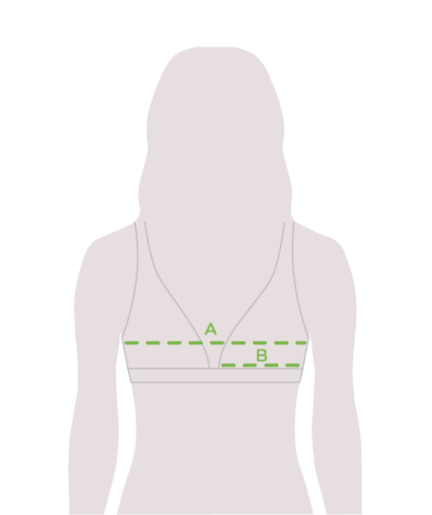 Haut de bikini triangulaire