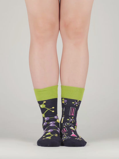 Chaussettes rigolotes Chimie
