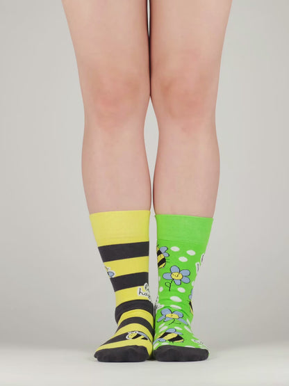 Chaussettes rigolotes Abeilles