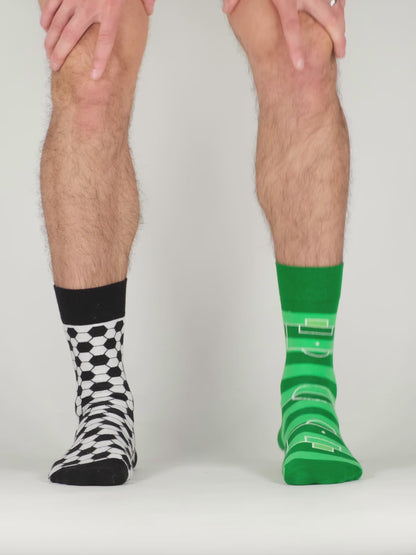 Chaussettes rigolotes Football