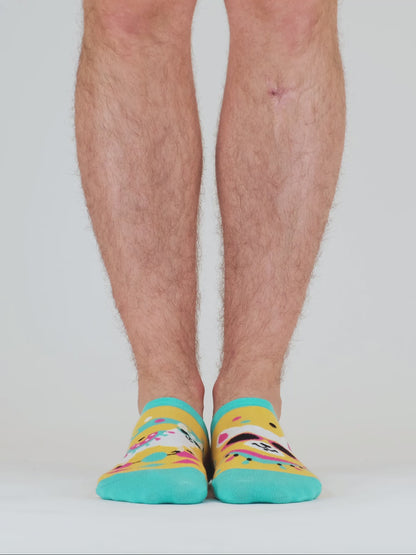 Socquettes rigolotes pour baskets Lama sympa