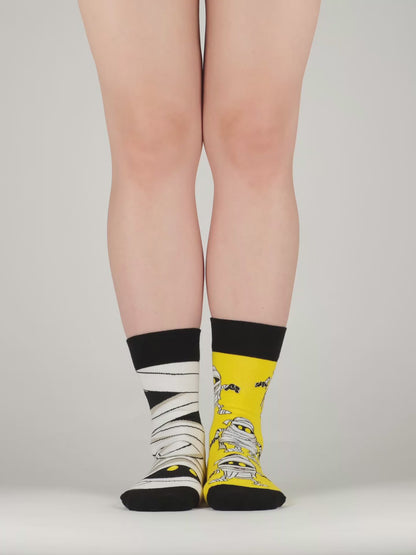 Chaussettes rigolotes Momie