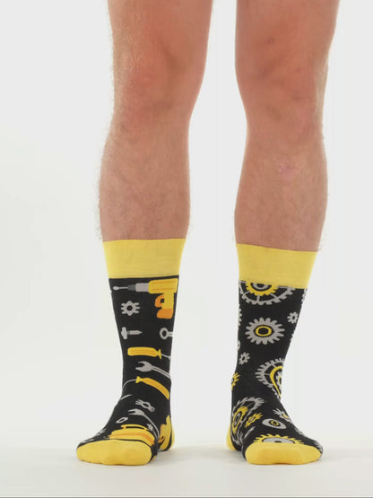 Chaussettes rigolotes Mécanicien