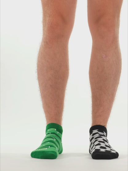 Socquettes rigolotes Football