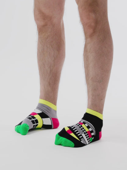 Socquettes rigolotes Mire de télévision